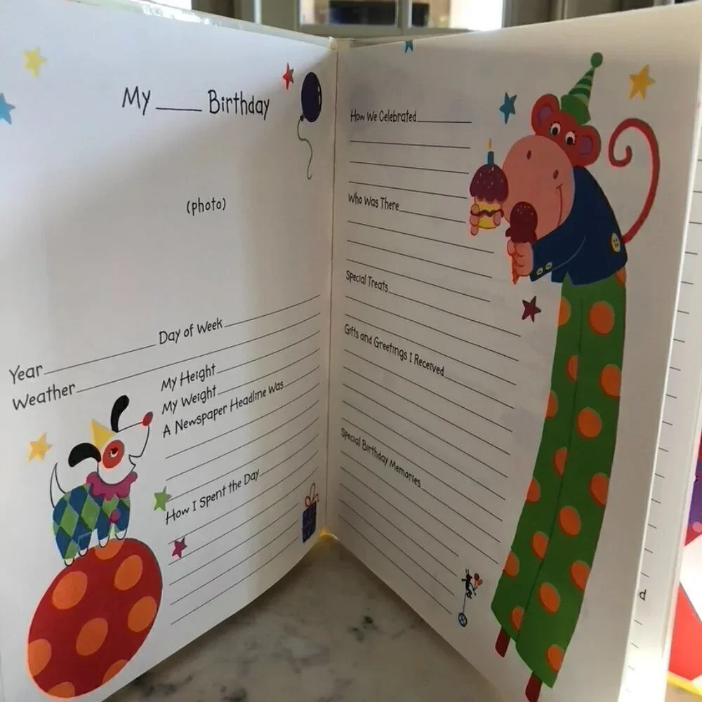 Hallmark My Son's Birthday Memories Scrapbook Album